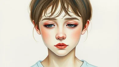 Yüzü Asılmak deyiminin yansıttığı üzüntülü yüz ifadesi ve mecaz anlamı.